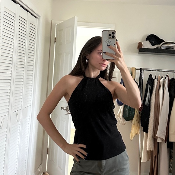 Tie up halter top - Picture 4 of 5